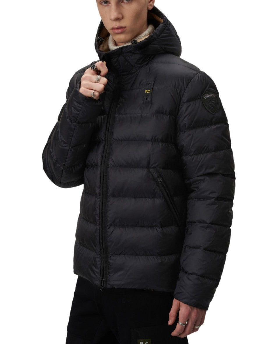 Blauer Giubbino 22WBLUC03005-006047 - SanShopLuxury - 2022, Abbigliamento, Autunno/Inverno, Blauer, FW22, Giubbino, Idoneo, L, M, Nero, Outlet, Rosso, Uomo, XL, XXL, XXXL