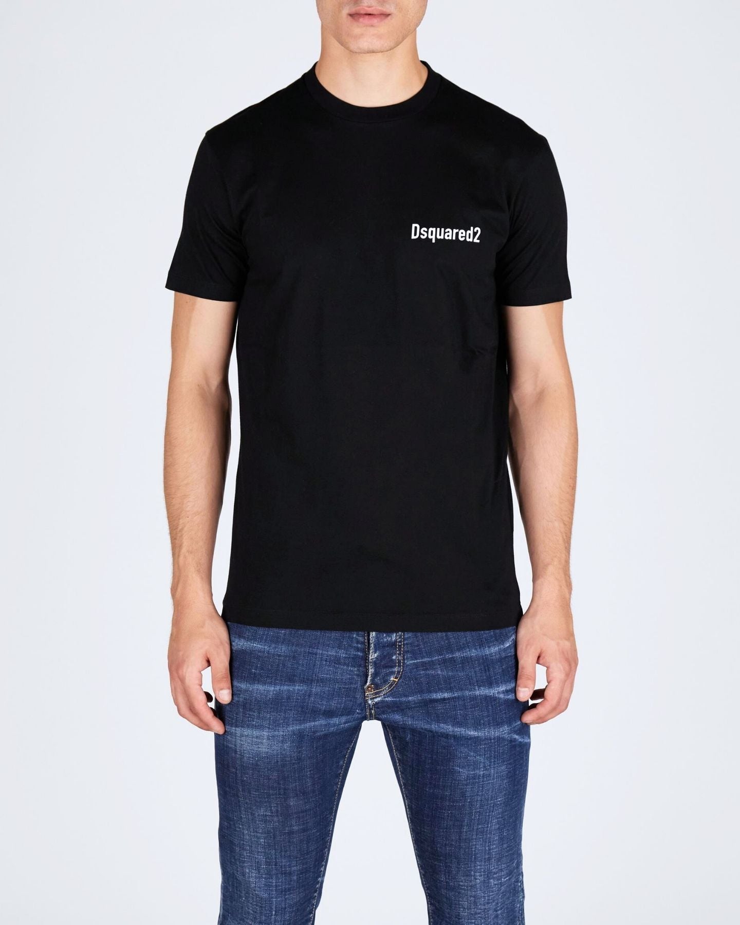 Dsquared2 T-Shirt S74GD1224/S23009900 - SanShopLuxury - 2024, Abbigliamento, Dsquared2, Idoneo, L, M, Nero, New, Outlet, Primavera/Estate, S, SS24, T-Shirt, Ultimo, Uomo, XL, XXL