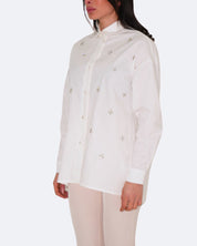 So Lavish Camicia C4048-B - SanShopLuxury - 2024, 40, 42, 44, 46, Abbigliamento, Autunno/Inverno, Bianco, Camicia, Continuativo, Donna, FW24, Idoneo, Outlet, Primavera/Estate, So Lavish