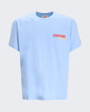 Mc2 Saint Barth T-Shirt TSHM001-00902F - SanShopLuxury - Abbigliamento, Beachwear, Carry Over, Idoneo, M, Mc2 Saint Barth, New, Primavera/Estate, S, T-Shirt, Turchese, Uomo