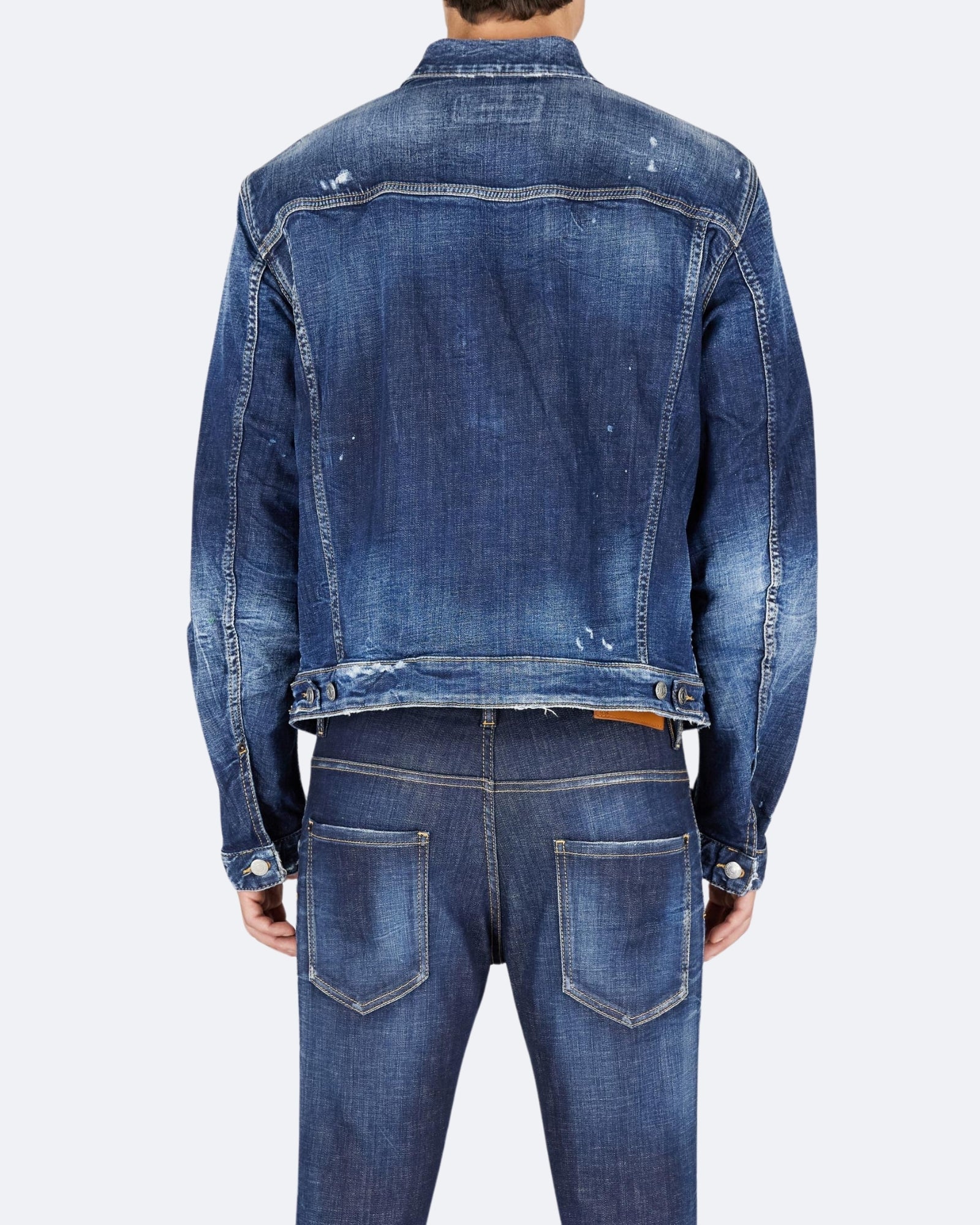 Dsquared2 Giubbino S74AM1561/S30664470 - SanShopLuxury - 2025, Abbigliamento, Blu, Dsquared2, Giubbino, Idoneo, jeans, L, New, Primavera/Estate, SS25, Ultimo, Uomo