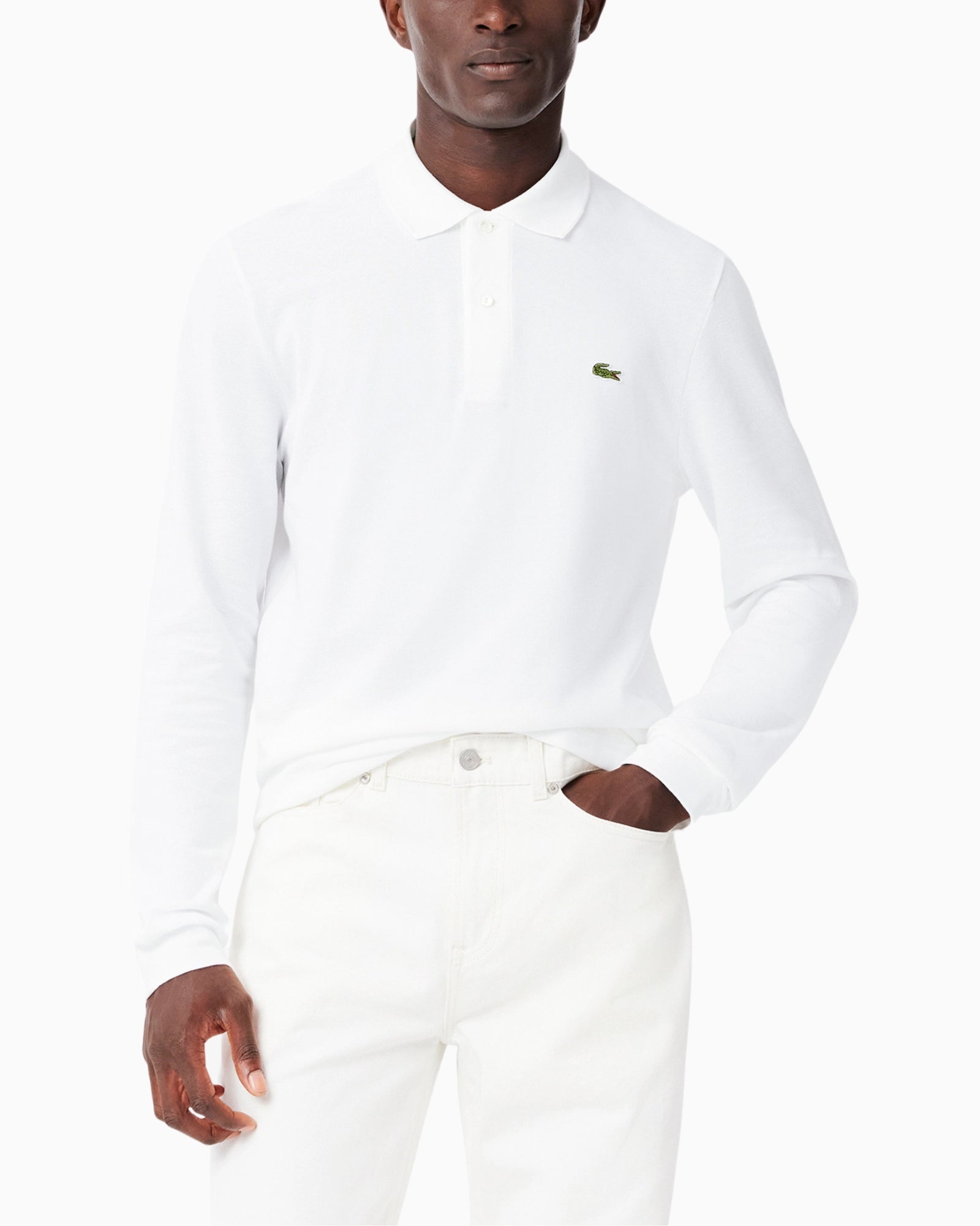 Lacoste T-Shirt Polo L1212/001 - SanShopLuxury - 2025, Abbigliamento, Bianco, L, Lacoste, M, New, Primavera/Estate, S, SS25, Stellato, T-Shirt Polo, Ultimo, Uomo, XL, XXL