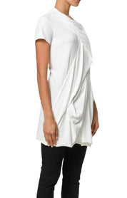 Rick Owens Drkshdw T-Shirt DS17F2134/RN 11 - SanShopLuxury - -70%, 2017, Abbigliamento, Autunno/Inverno, Bianco, Donna, FW17, M, Outlet, Rick Owens Drkshdw, S, T-Shirt, XS