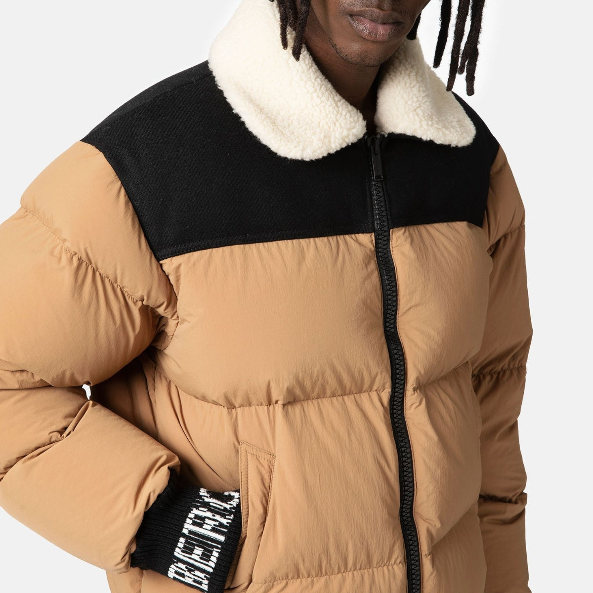 Iceberg Giubbino J090/51391423 - SanShopLuxury - 2023, 48, 50, Abbigliamento, Autunno/Inverno, Beige-Nero, Bomber, FW23, Giubbino, Giubbotteria, Iceberg, Idoneo, Marrone, Outlet, Ultimo, Uomo