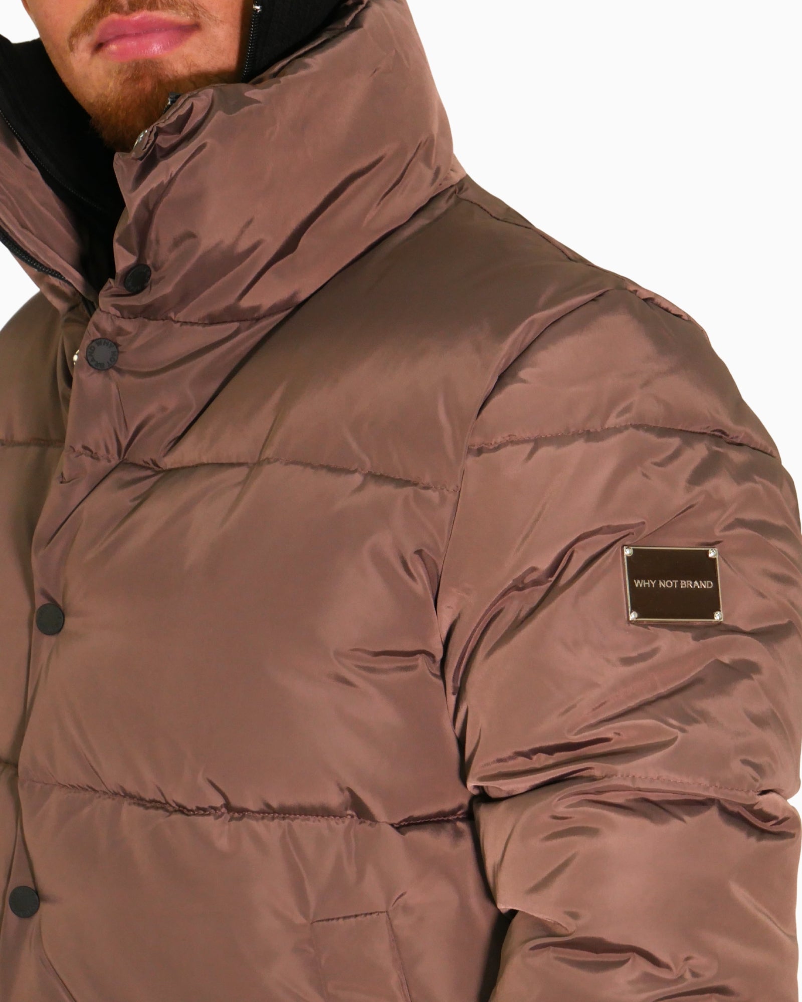 Why Not Brand Giubbino GH1-MARRONE - SanShopLuxury - 2025, Abbigliamento, Autunno/Inverno, FW25, Giubbino, Idoneo, L, M, Marrone, New, Uomo, Why Not Brand, XL, XXL