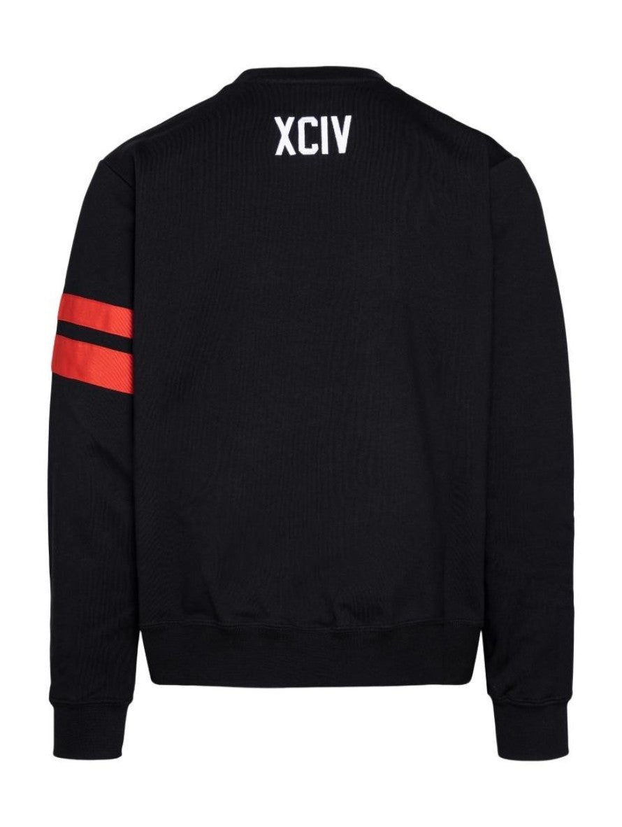 Gcds Felpa CC94M021003 - SanShopLuxury - 2022, Abbigliamento, Autunno/Inverno, Carry Over, Continuativo, Felpa, Gcds, Idoneo, L, M, Nero, New, Primavera/Estate, Uomo, XL, XXL