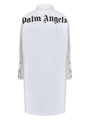 Palm Angels Abiti PWDG002C99FAB001 - SanShopLuxury - Abbigliamento, Abiti, Autunno/Inverno, Bianco, Carry Over, Continuativo, Donna, Idoneo, New, Palm Angels, Primavera/Estate, Ultimo, XS