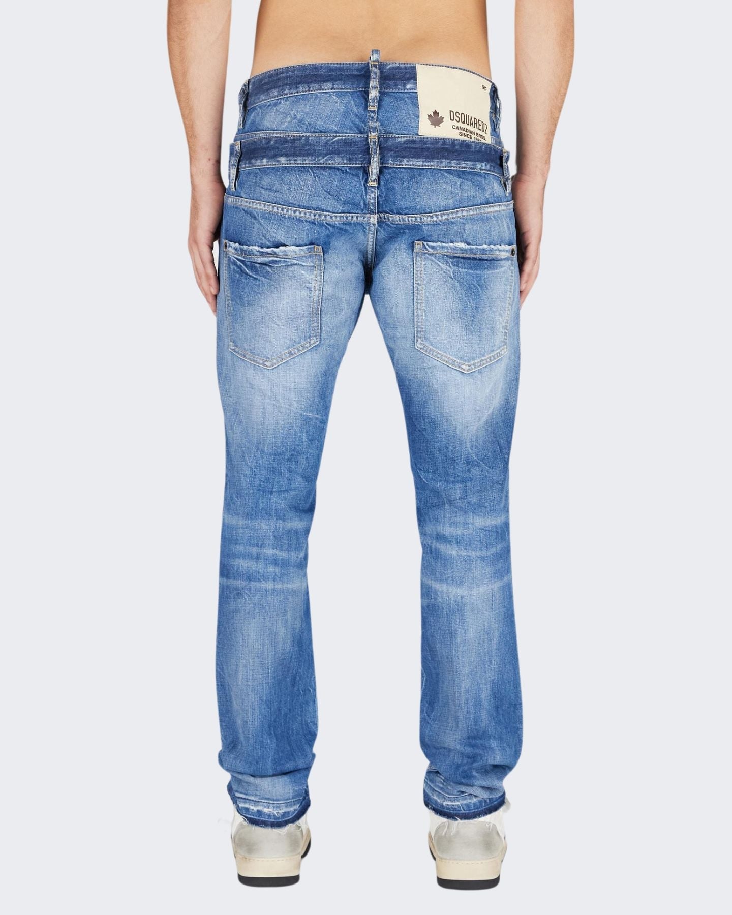 Dsquared2 Jeans S74LB1606S30309470 - SanShopLuxury - 2024, 44, 46, 48, 50, 52, 54, 56, Abbigliamento, Autunno/Inverno, Blu, Continuativo, Dsquared2, FW24, Idoneo, Jeans, Outlet, Primavera/Estate, Uomo