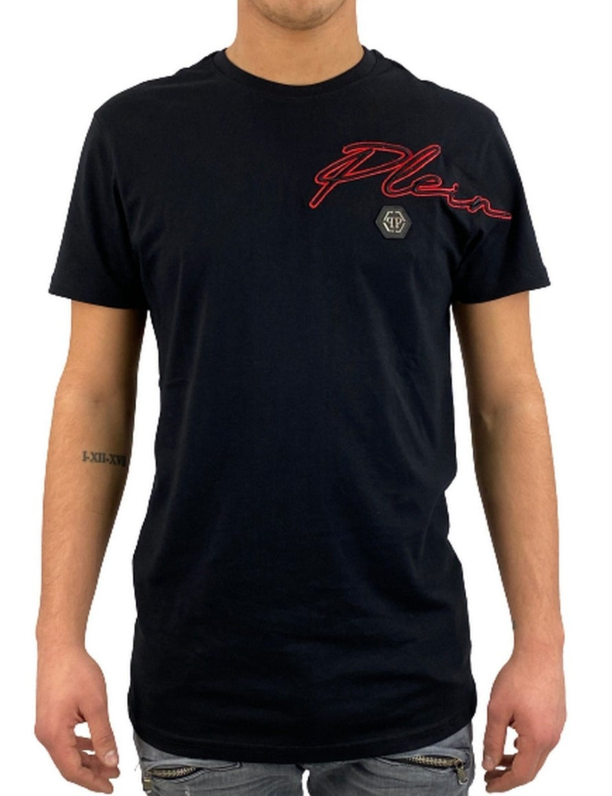 Inverno, Bianco, FW20, L, M, Nero, Outlet, Philipp Plein, Rosso, S, T-Shirt, Uomo, XL, XXL