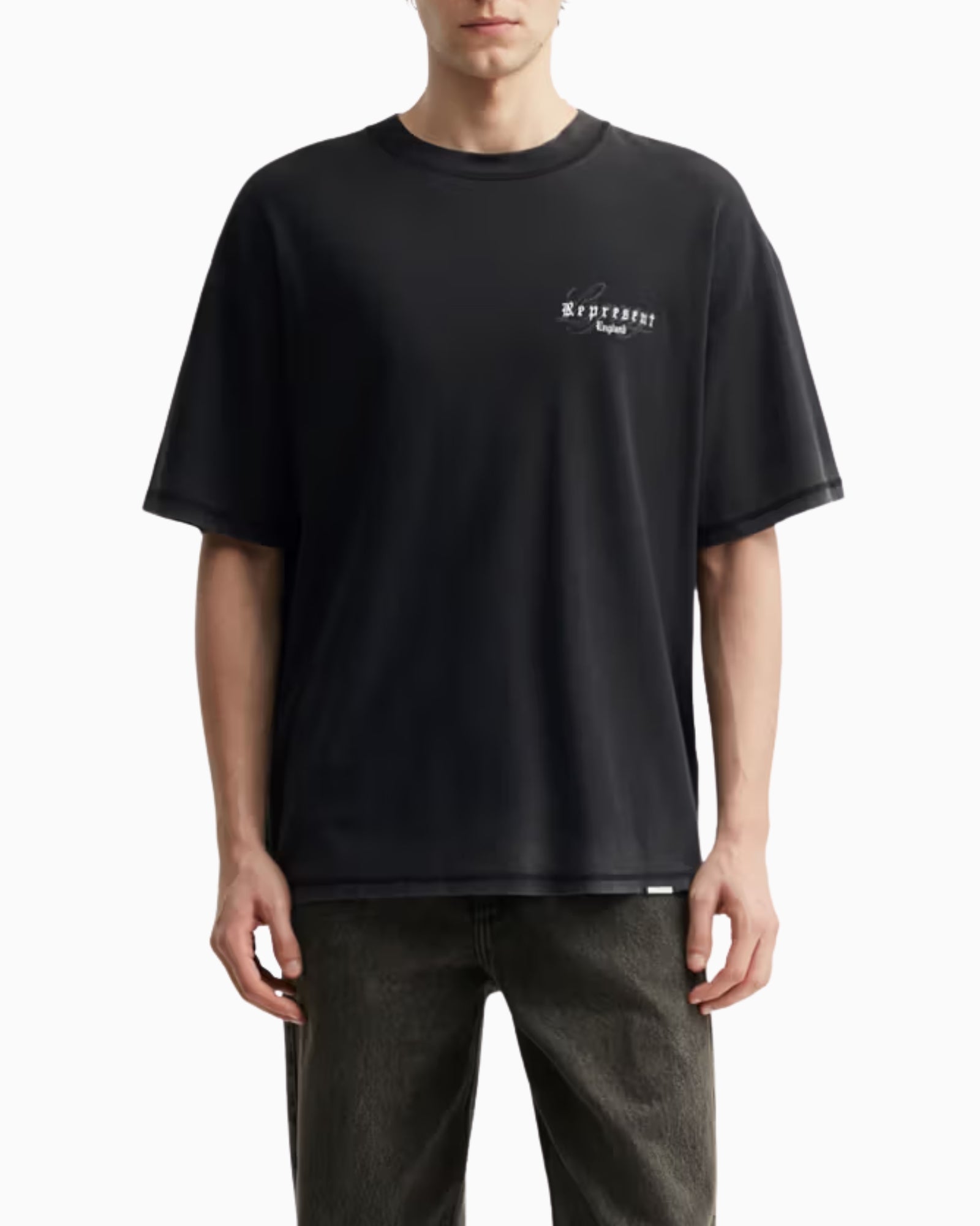 Represent T-Shirt MLM100178/06 - SanShopLuxury - 2025, Abbigliamento, Autunno/Inverno, FW25, Idoneo, L, M, Nero, New, Represent, S, T-Shirt, Uomo, XL, XXL