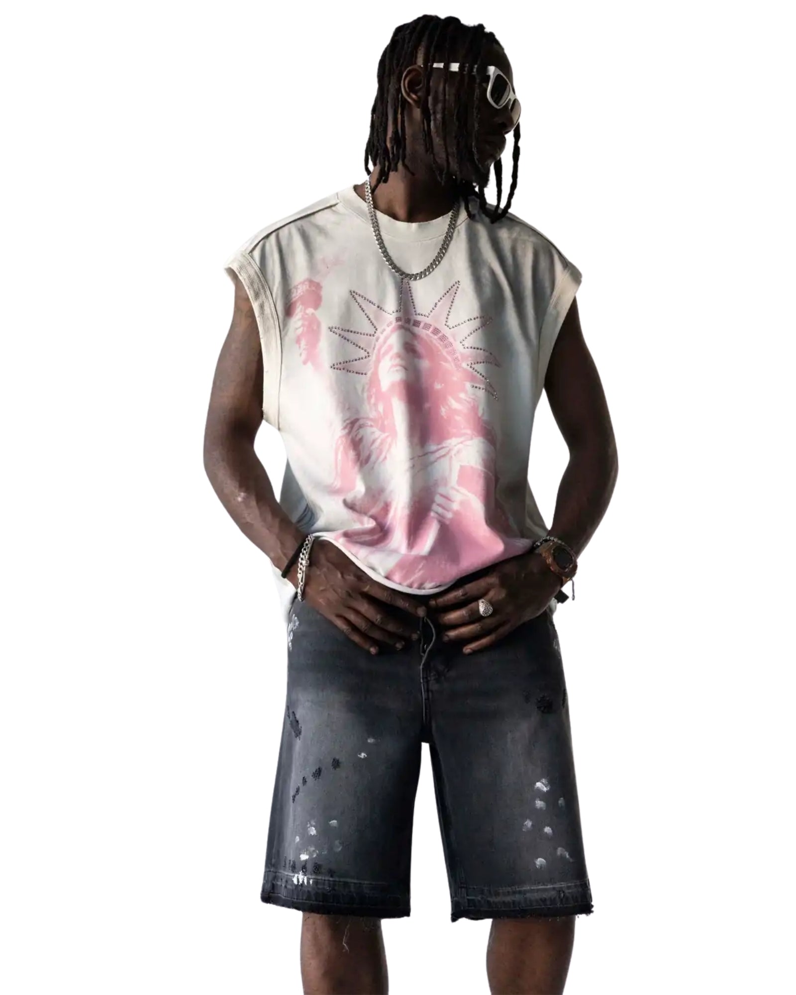 Black Island T-Shirt 2055-WHITE