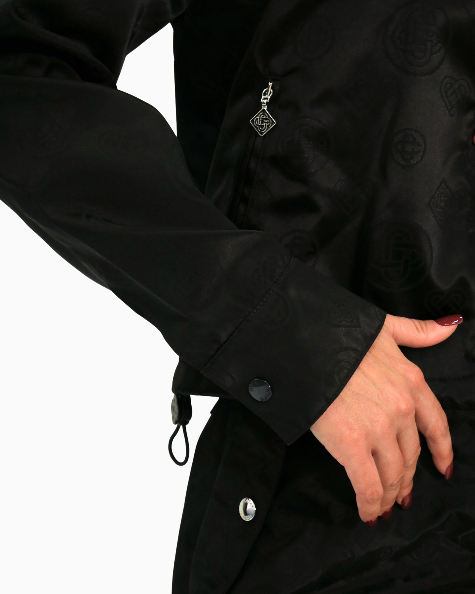 Casablanca Giubbino WAW25JK432/01 - SanShopLuxury - 2025, 38, 40, Abbigliamento, Accessori, Autunno/Inverno, Casablanca, Donna, FW25, Giubbino, Idoneo, Nero, New, Ultimo