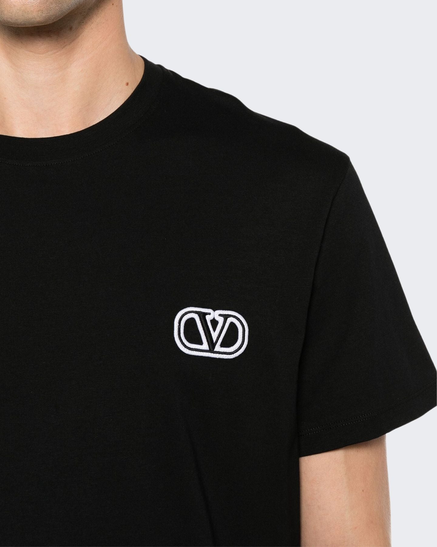 Valentino Garavani T-Shirt 3V3MG10V9LJ - SanShopLuxury - Abbigliamento, Autunno/Inverno, Carry Over, Continuativo, Idoneo, L, M, Nero, New, Primavera/Estate, S, T-Shirt, Ultimo, Uomo, Valentino Garavani, XL, XXL