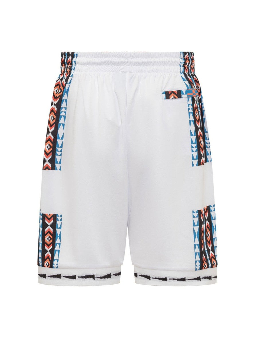 Marcelo Burlon Short CMVH004S23FAB001 - SanShopLuxury - 2023, Abbigliamento, L, M, Marcelo Burlon, Multicolore, Nero, Outlet, Primavera/Estate, Short, SS23, Uomo, XL