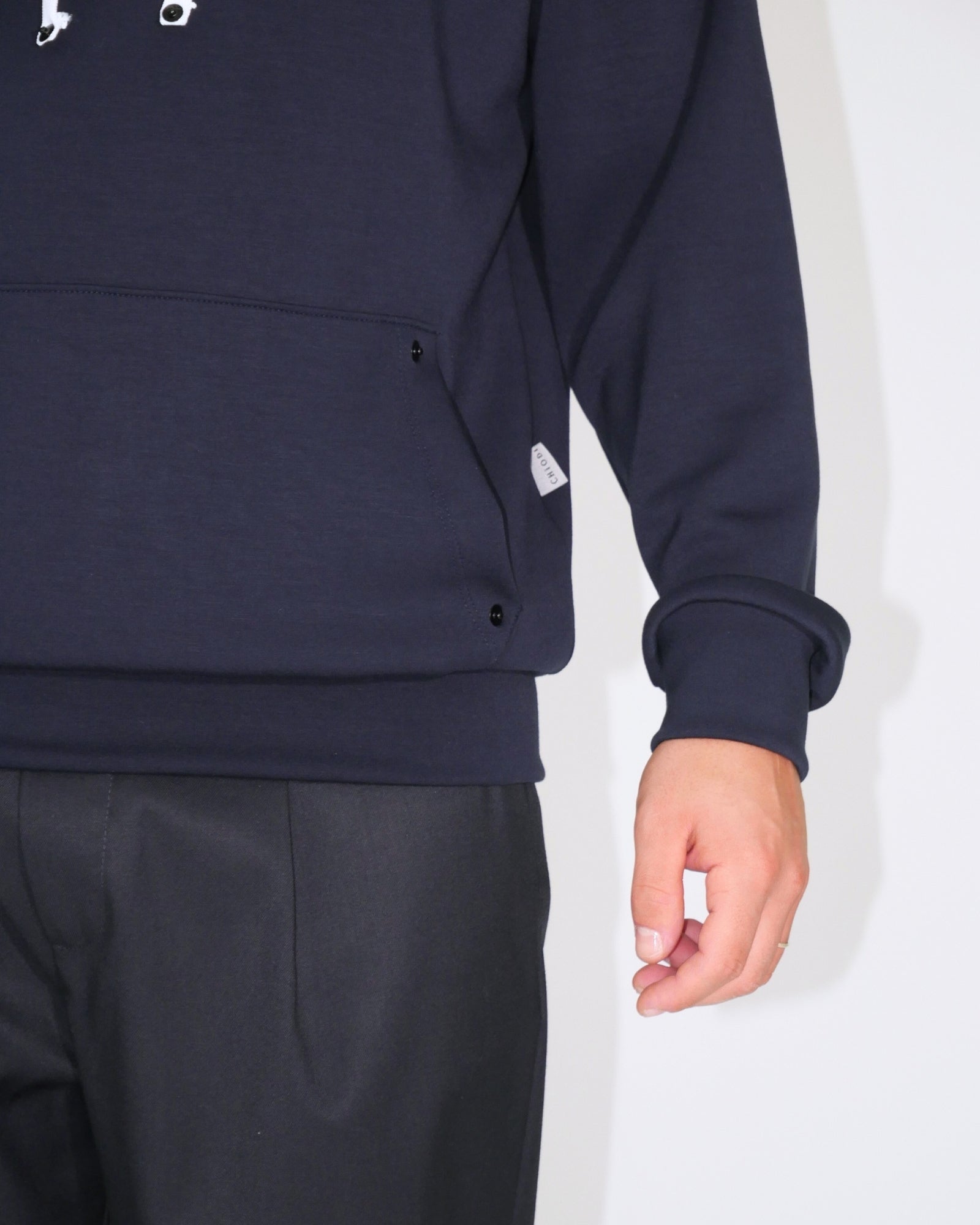 Chiodi Milano Felpa FW25-006-BLU