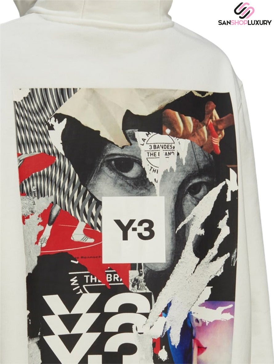 Adidas Y-3 Felpa GK4400 - SanShopLuxury - -50%, 2020, Abbigliamento, Adidas Y-3, Autunno/Inverno, Bianco, Donna, Felpa, FW20, M, Outlet, S, XS