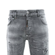 Philipp Plein Jeans MDT1065PDE001N - SanShopLuxury - -50%, 2018, 47, 48, 52, Abbigliamento, Autunno/Inverno, FW18, Jeans, Nero, Outlet, Philipp Plein, Uomo