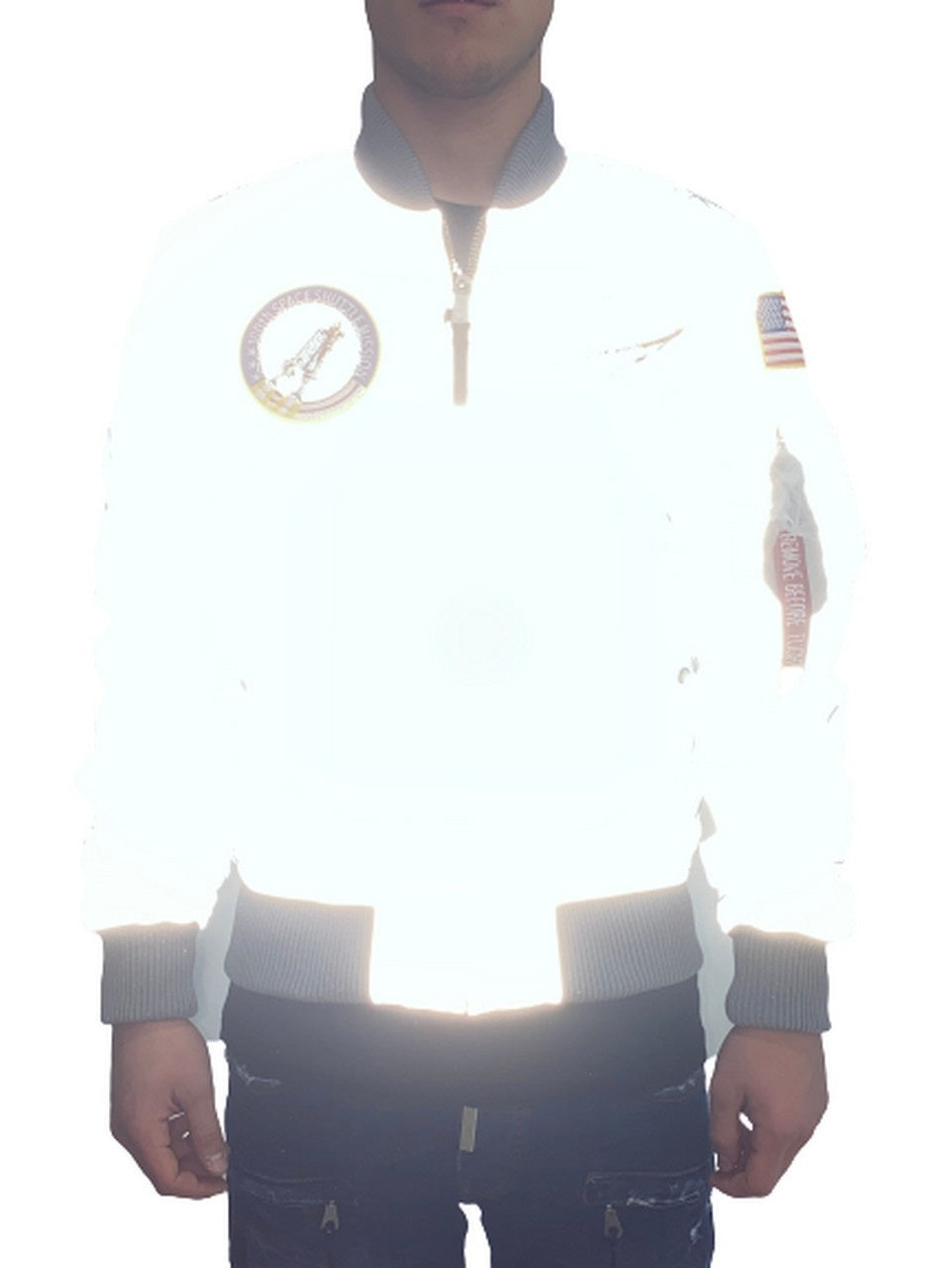 Alpha Industries Giubbino 128112 - SanShopLuxury - -50%, 2020, Abbigliamento, Alpha Industries, Argento, Autunno/Inverno, FW20, Giubbino, Outlet, S, Uomo