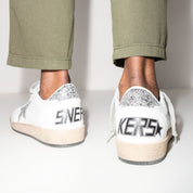 Golden Goose Sneakers GWF00117/F00377311325 - SanShopLuxury - 38, 40, Autunno/Inverno, Bianco, Bianco-Argento, Calzature, Carry Over, Continuativo, Donna, Golden Goose, New, Primavera/Estate, Sneakers, Stellato, Ultimo
