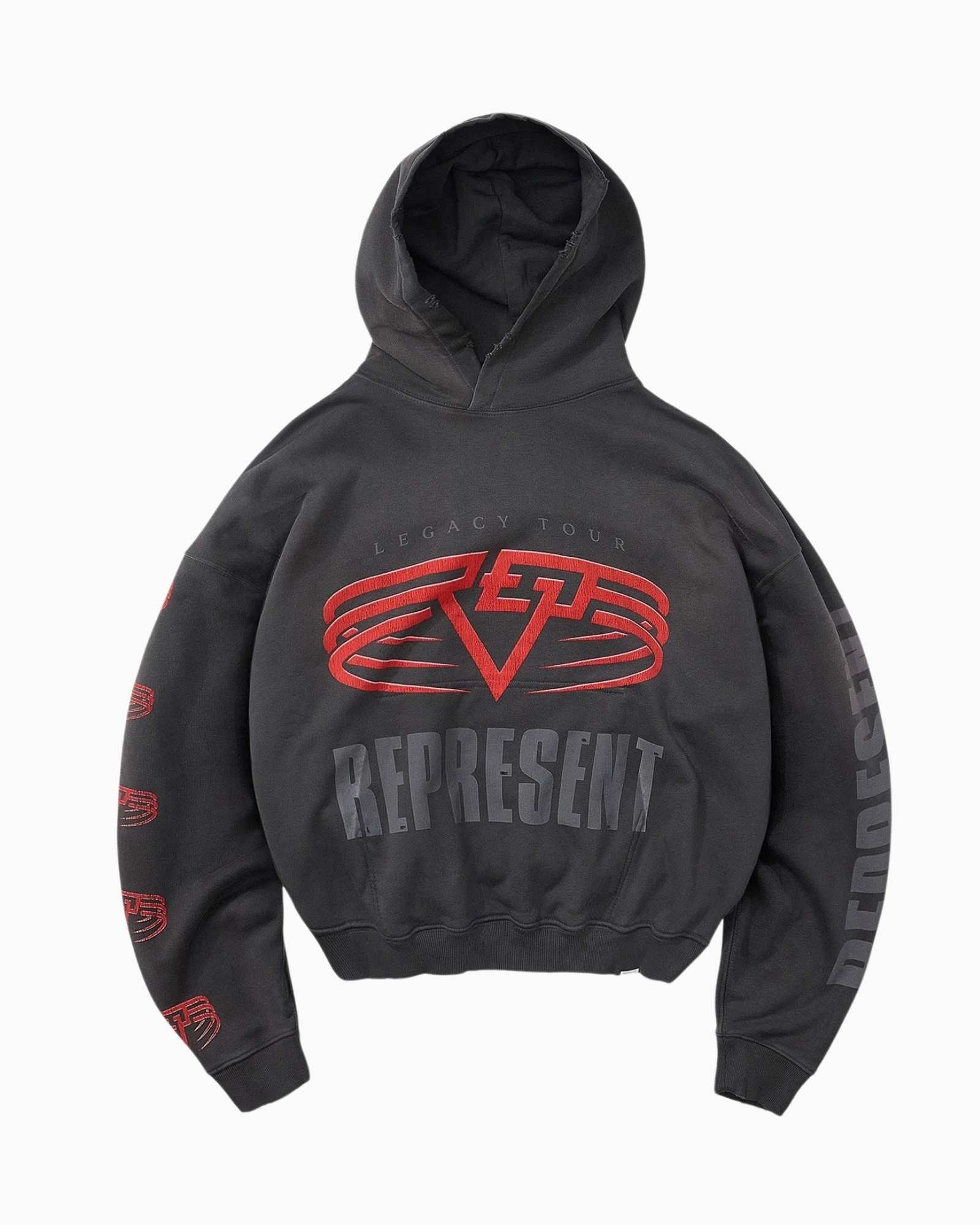 Inverno, Felpa, FW25, Grigio, Idoneo, L, M, New, Represent, S, Uomo, XL, XXL