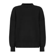 Felpa Palm Angels PWBA017C99FLE0011001 - SanShopLuxury - Abbigliamento, Autunno/Inverno, Carry Over, Continuativo, Donna, Felpa, Girocollo, Idoneo, M, Nero, New, Palm Angels, Primavera/Estate, S, Ultimo