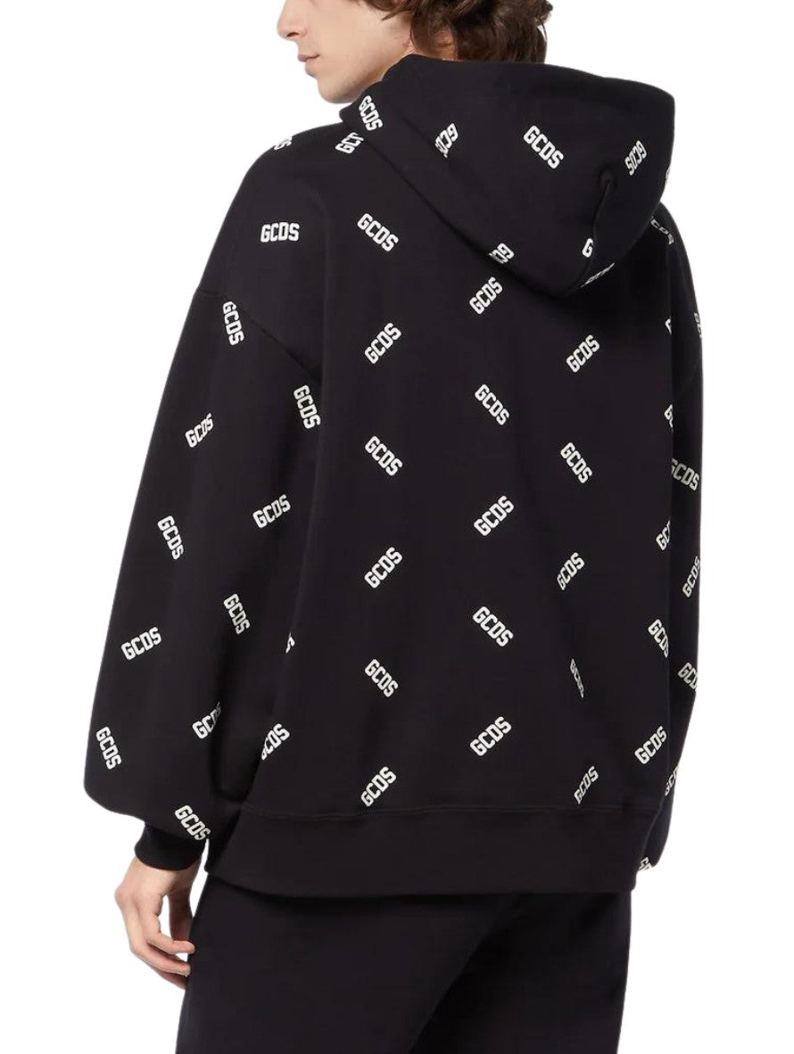 Gcds Felpa CC94M100100 - SanShopLuxury - 2022, Abbigliamento, Autunno/Inverno, Bianco, Carry Over, Con Cappuccio, Continuativo, Felpa, Gcds, Idoneo, L, M, Nero, New, Primavera/Estate, S, Uomo