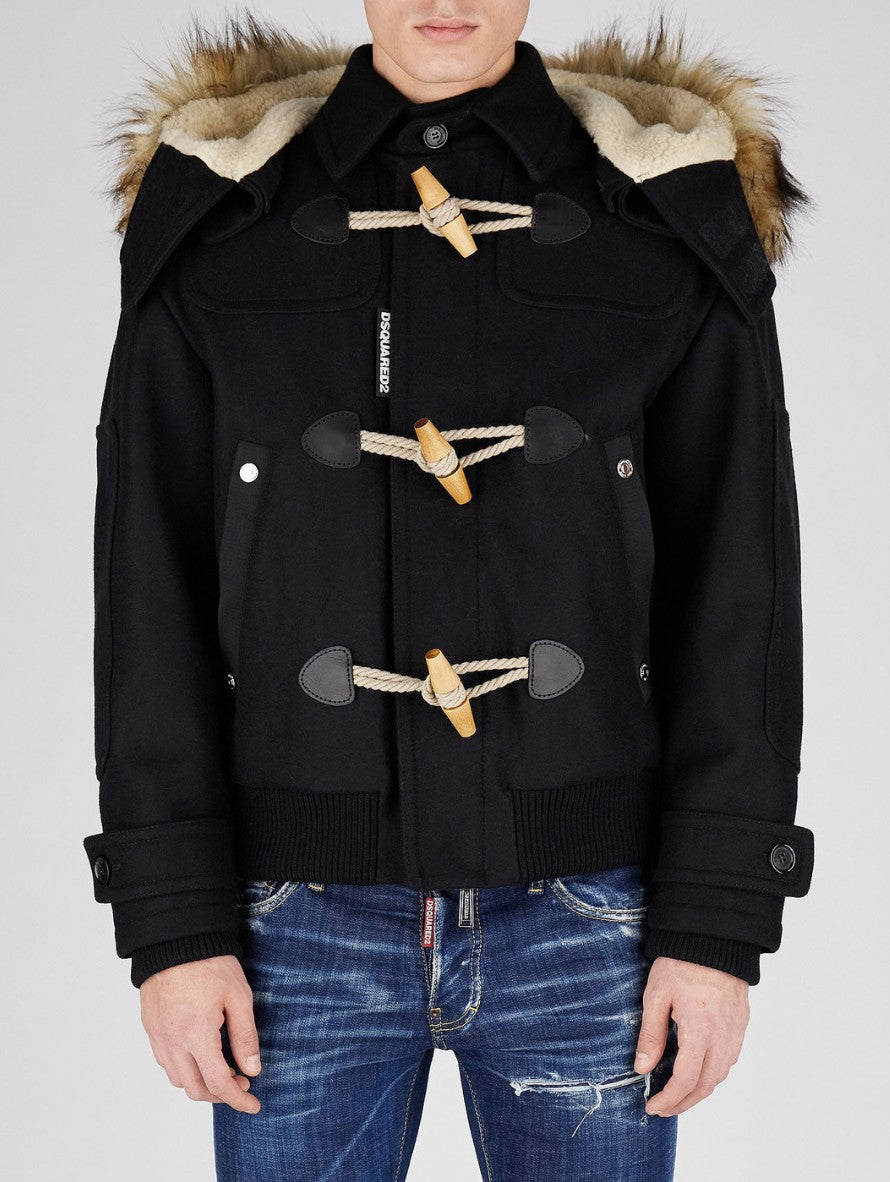 Dsquared2 Giubbino S74AM1294/S53003900 - SanShopLuxury - 48, 50, 52, 54, Abbigliamento, Autunno/Inverno, Carry Over, Dsquared2, Giubbino, Idoneo, Nero, Uomo