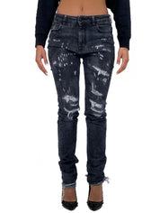 Marcelo Burlon Jeans CWCE022F175560826900 - SanShopLuxury - -50%, 2017, 40, 42, 43, 44, Abbigliamento, Autunno/Inverno, Donna, FW17, Grigio, Jeans, Marcelo Burlon, Outlet