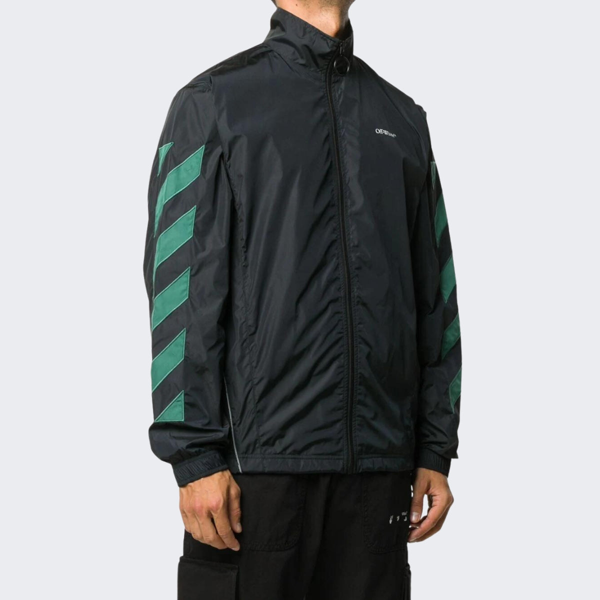 Inverno, FW20, Giubbino, L, M, Nero-Verde, Off-White, Outlet, Uomo