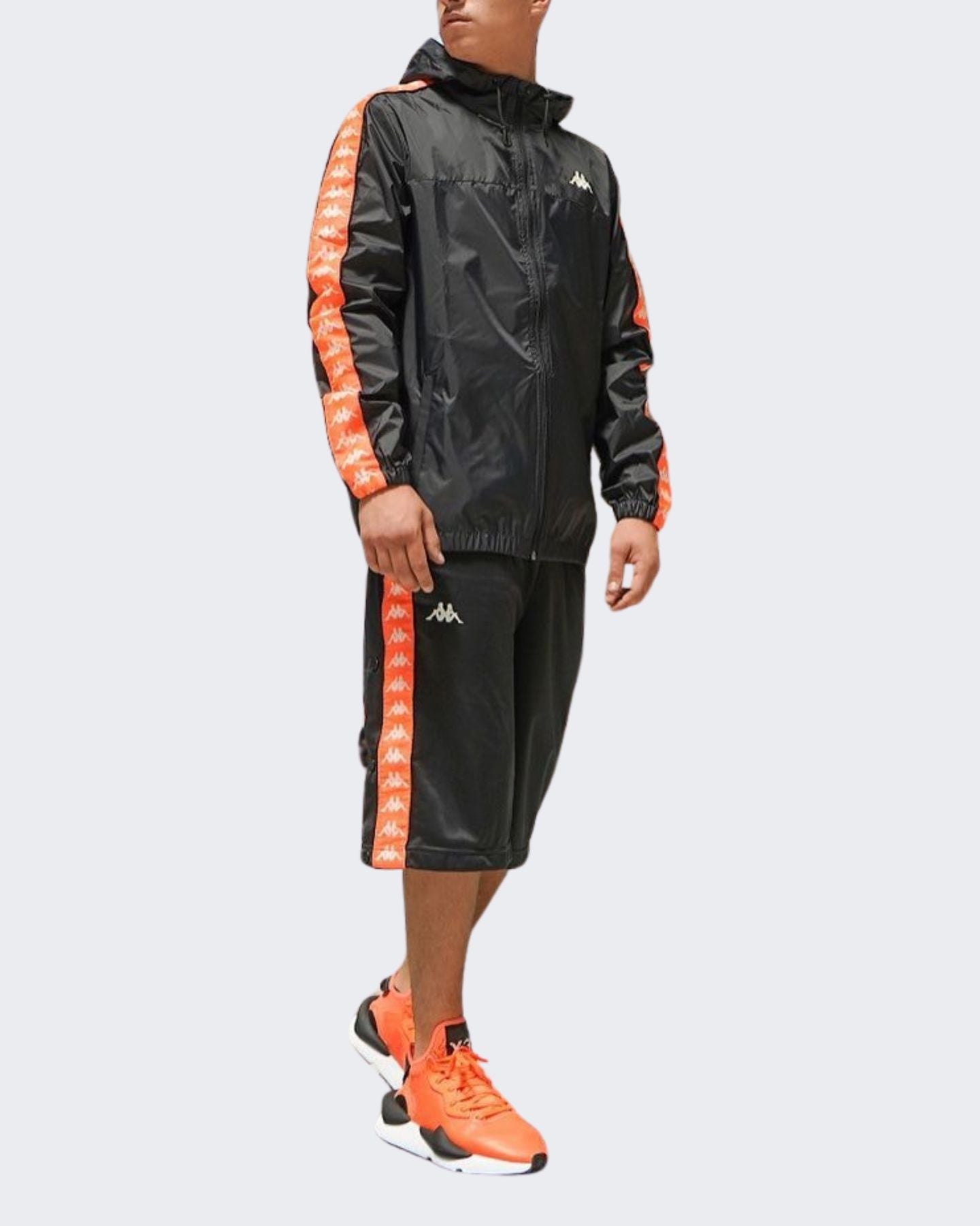 Kappa Giubbino 303WA70 222 - SanShopLuxury - -50%, 2020, Abbigliamento, Con Cappuccio, Giubbino, Kappa, L, M, Nero, Outlet, Primavera/Estate, S, SS20, Uomo, XL, XXL