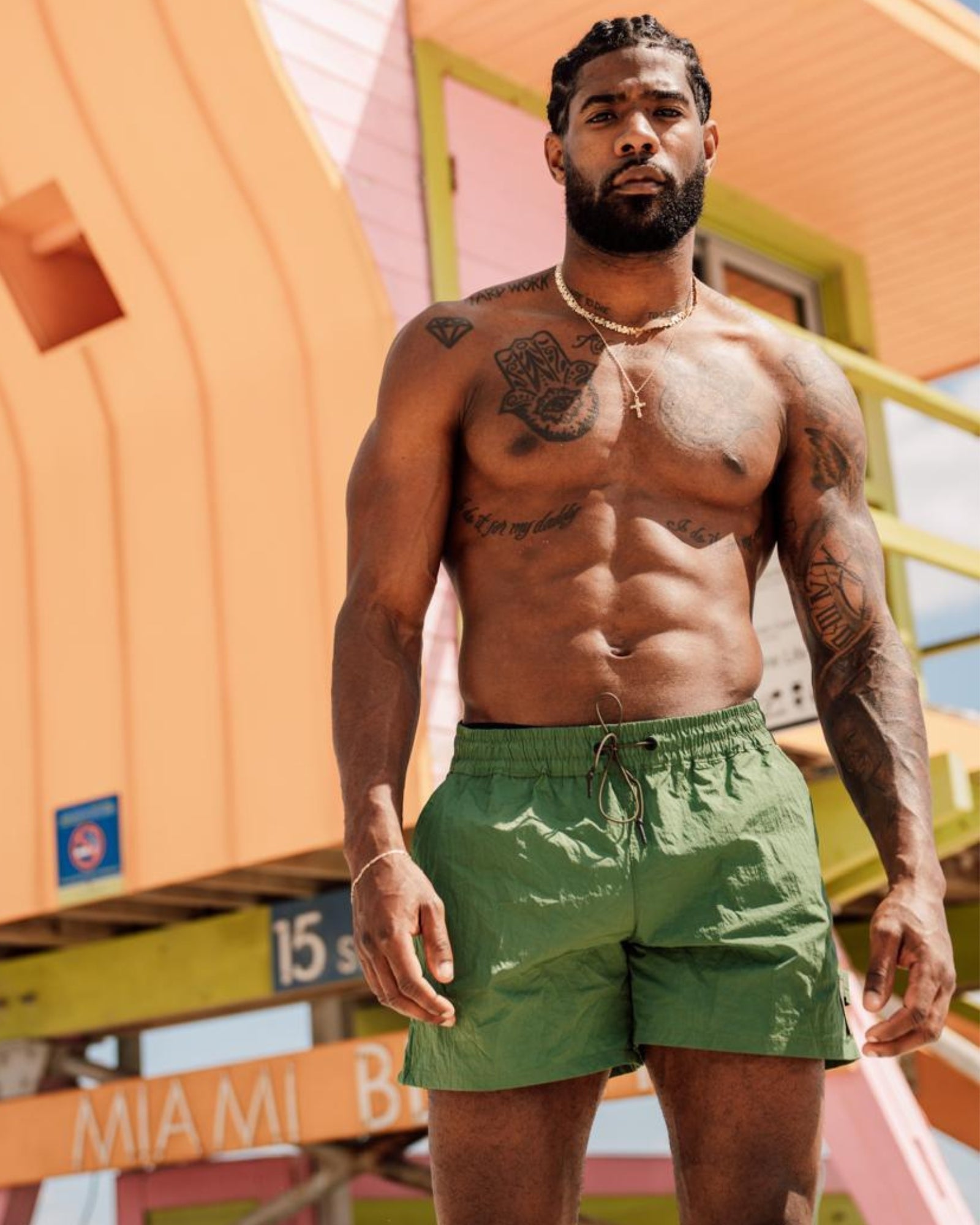 Estate, S, SS25, Uomo, Verde, XL, XXL