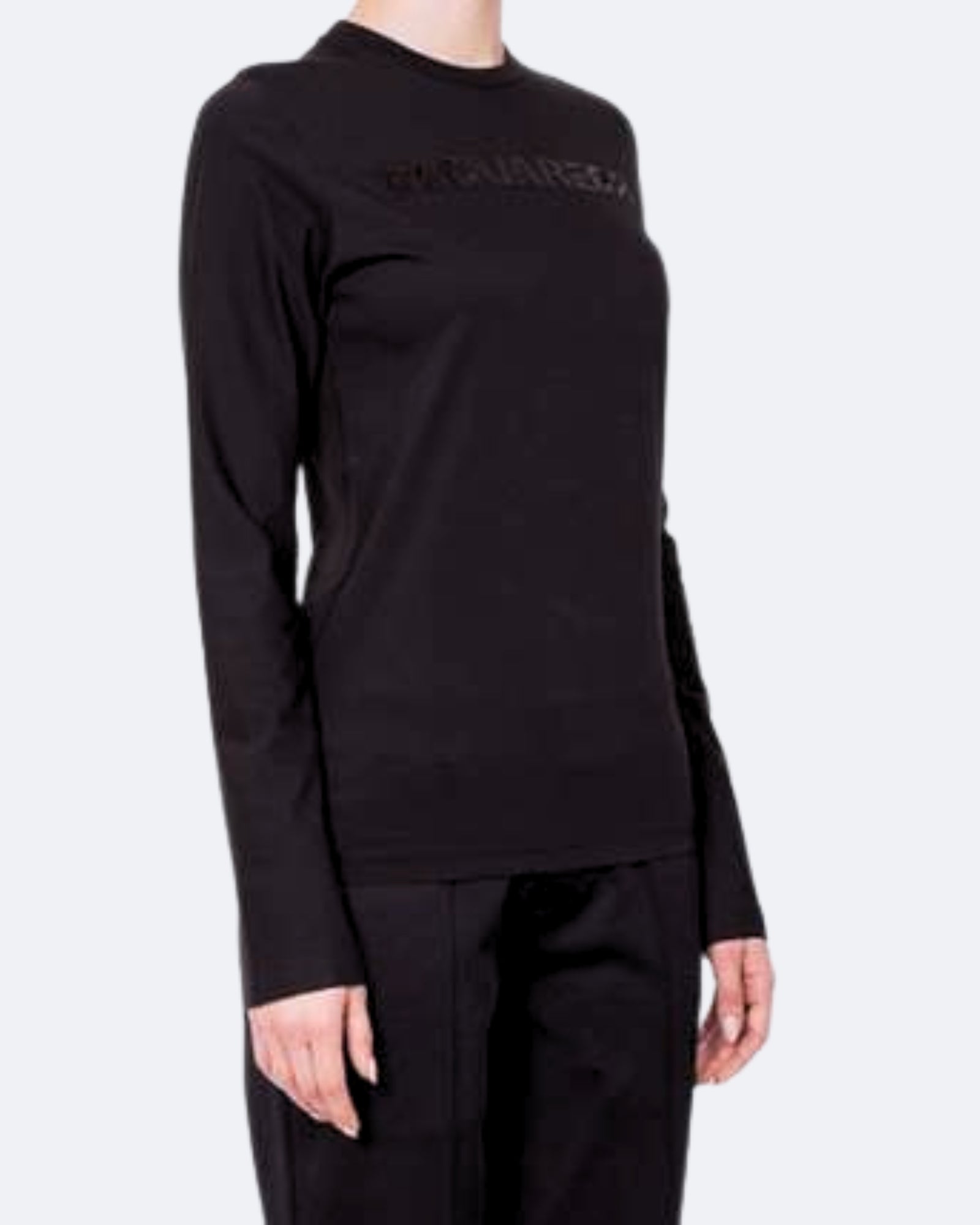 Dsquared2 T-Shirt S75GC0939 964 - SanShopLuxury - -50%, 2018, Abbigliamento, Autunno/Inverno, Donna, Dsquared2, FW18, Manica lunga, Nero, Outlet, T-Shirt, Ultimo, XS