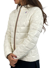 K-Way Giubbino K002II0 - SanShopLuxury - -50%, 2018, 4=XXL, 7=M, 8=S, 9=XS, Abbigliamento, Autunno/Inverno, Bianco, Donna, FW18, Giubbino, Grigio, K-Way, Nero, Outlet, Rosa