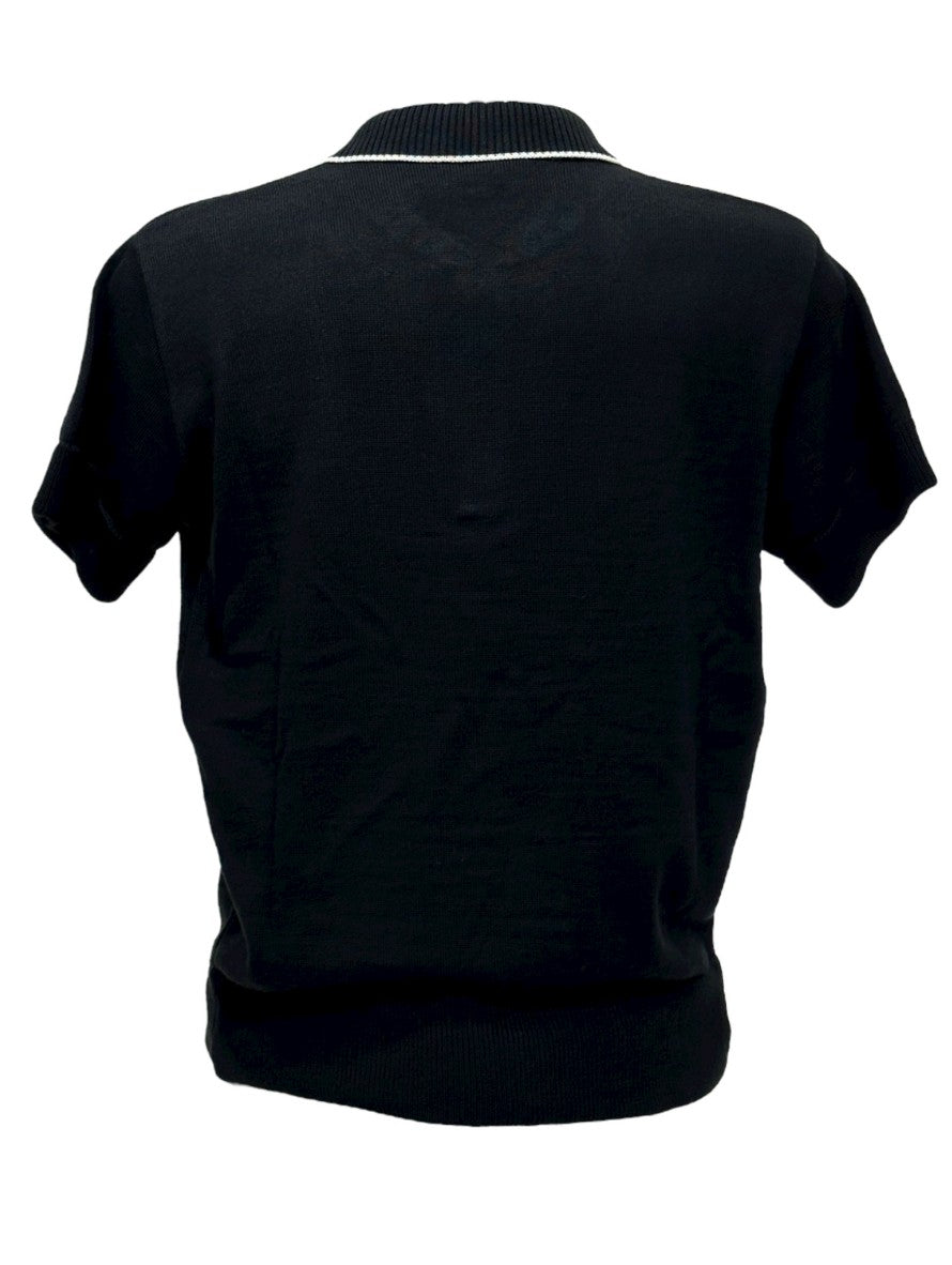 Donotconform T-Shirt Polo DN513-N - SanShopLuxury - 2022, Abbigliamento, Autunno/Inverno, Donotconform, FW22, M, Nero, Outlet, S, T-Shirt Polo, Uomo, XXL