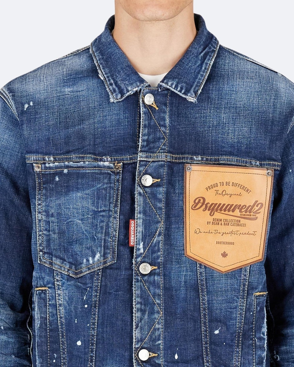 Dsquared2 Giubbino S74AM1561/S30664470 - SanShopLuxury - 2025, Abbigliamento, Blu, Dsquared2, Giubbino, Idoneo, jeans, L, New, Primavera/Estate, SS25, Ultimo, Uomo