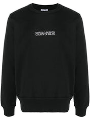 Marcelo Burlon Felpa CMBA076E20FLE001 - SanShopLuxury - -50%, 2020, Abbigliamento, Autunno/Inverno, Felpa, FW20, Girocollo, L, M, Marcelo Burlon, Nero, Outlet, Ultimo, Uomo