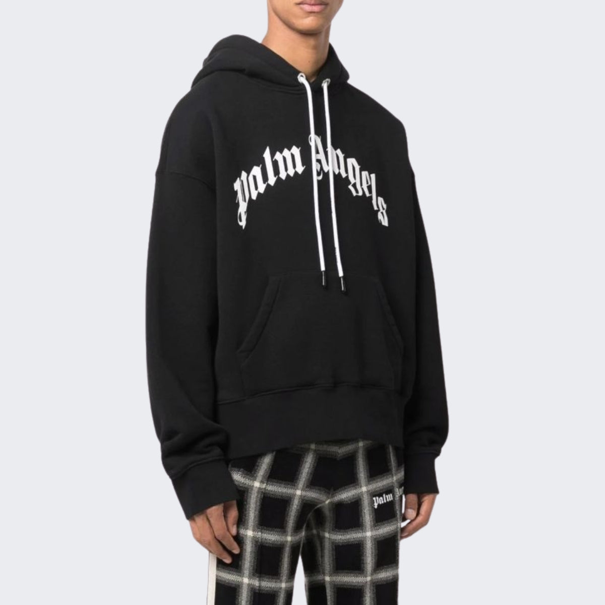 Felpa Palm Angels PMBB058C99FLE0031001 - SanShopLuxury - Abbigliamento, Autunno/Inverno, Carry Over, Continuativo, Felpa, Idoneo, L, M, Nero, New, Palm Angels, Primavera/Estate, S, Uomo, XL