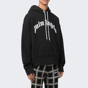 Felpa Palm Angels PMBB058C99FLE0031001 - SanShopLuxury - Abbigliamento, Autunno/Inverno, Carry Over, Continuativo, Felpa, Idoneo, L, M, Nero, New, Palm Angels, Primavera/Estate, S, Uomo, XL