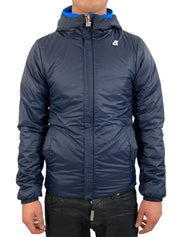 K-Way Giubbino K008JQ0 - SanShopLuxury - -50%, 2018, Abbigliamento, Autunno/Inverno, Blu Royal-Blu Navy, Blu-Rosso, FW18, Giubbino, K-Way, Outlet, S, Uomo