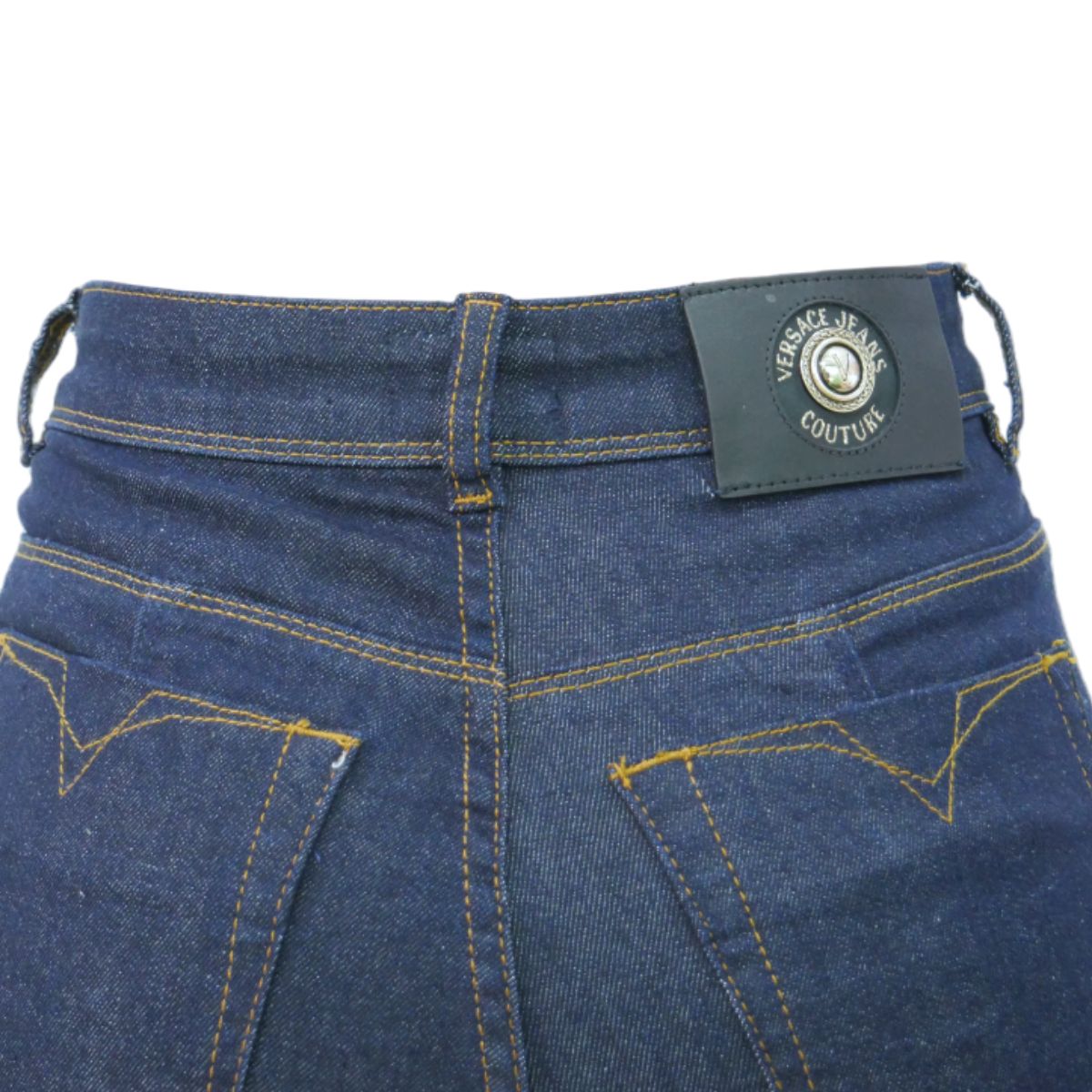 Versace Jeans Couture Jeans 74HAB5X0 CDW02 - SanShopLuxury - 2023, 38, 39, Abbigliamento, Azzurro, Donna, Jeans, Outlet, Primavera/Estate, SS23, Versace Jeans Couture