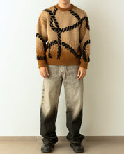 Gavensemble Jeans BAGGY80-BG - SanShopLuxury - 2024, 44, 46, 48, 50, 52, 54, Abbigliamento, Autunno/Inverno, Baggy, Beige, Continuativo, FW24, Gavensemble, Idoneo, Jeans, Outlet, Primavera/Estate, Uomo