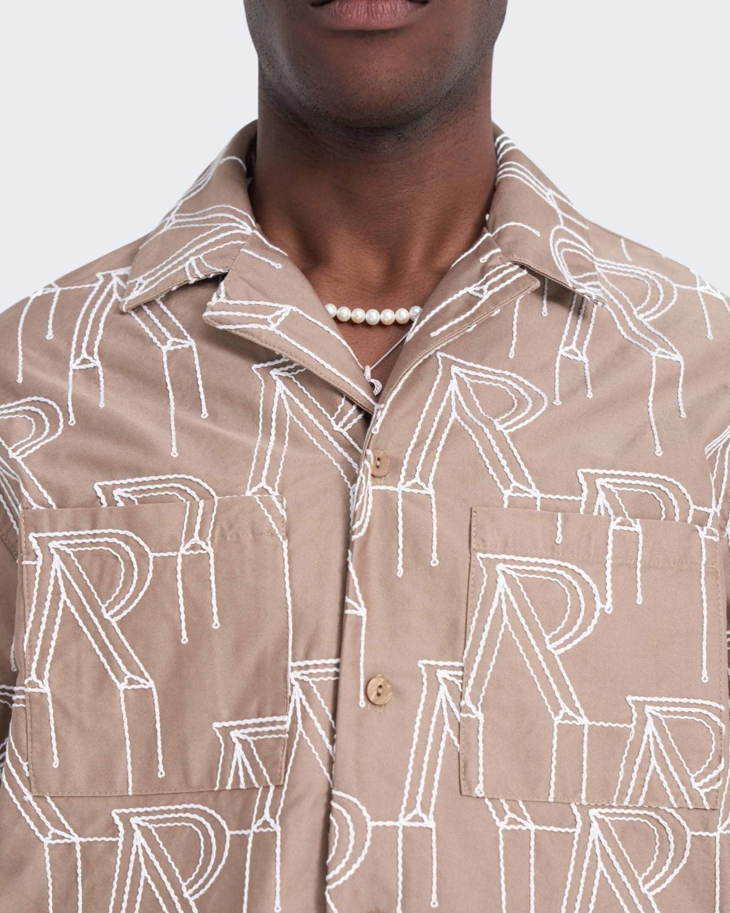 Represent Camicia MLM212/431 - SanShopLuxury - 2024, Abbigliamento, Camicia, Idoneo, L, M, Marrone, Outlet, Primavera/Estate, Represent, S, SS24, Taupe, Uomo, XL, XXL