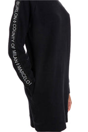 Marcelo Burlon Felpa CWBA014E17506047 1001 - SanShopLuxury - -70%, 2017, Abbigliamento, Autunno/Inverno, Donna, Felpa, FW17, M, Marcelo Burlon, Nero, Outlet, Ultimo