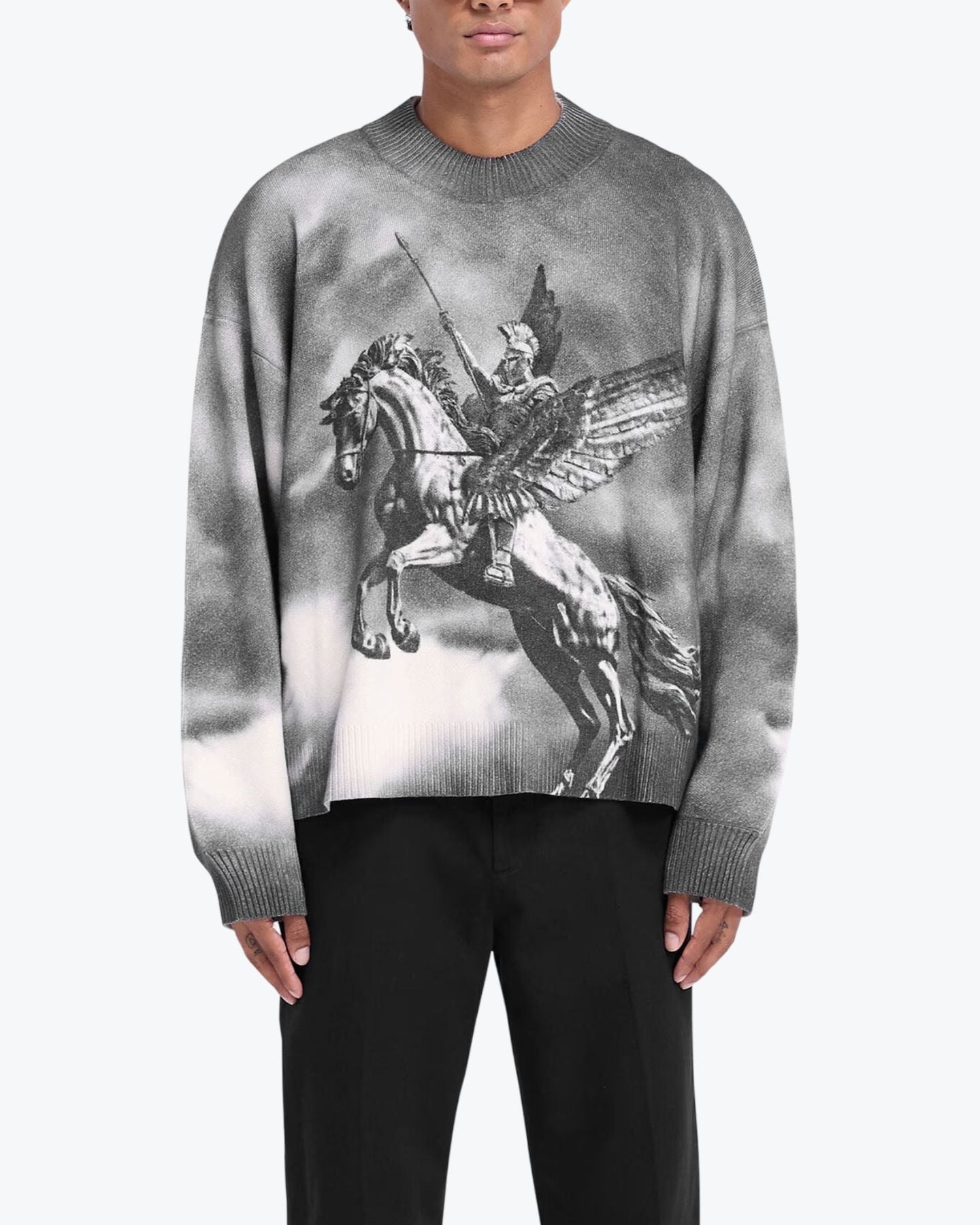 Represent Maglieria MLM3062 286 - SanShopLuxury - 2024, Abbigliamento, Autunno/Inverno, FW24, Grigio, Idoneo, L, M, Maglieria, Outlet, Represent, S, Ultimo, Uomo, XL, XXL