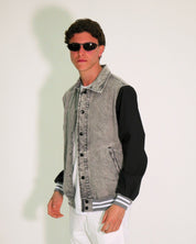 Chiodi Milano Giubbino 0252-NERO - SanShopLuxury - 2024, Abbigliamento, Chiodi Milano, Giubbino, Grigio-Nero, Idoneo, jeans, L, M, Outlet, Primavera/Estate, S, SS24, Uomo, XL, XXL, XXXL