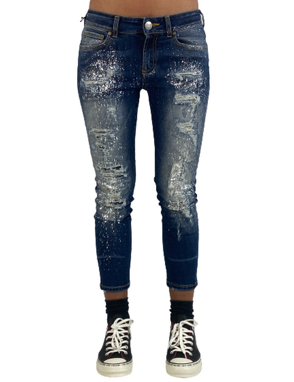 Inverno, Blu, Donna, Jeans, Outlet, SS19