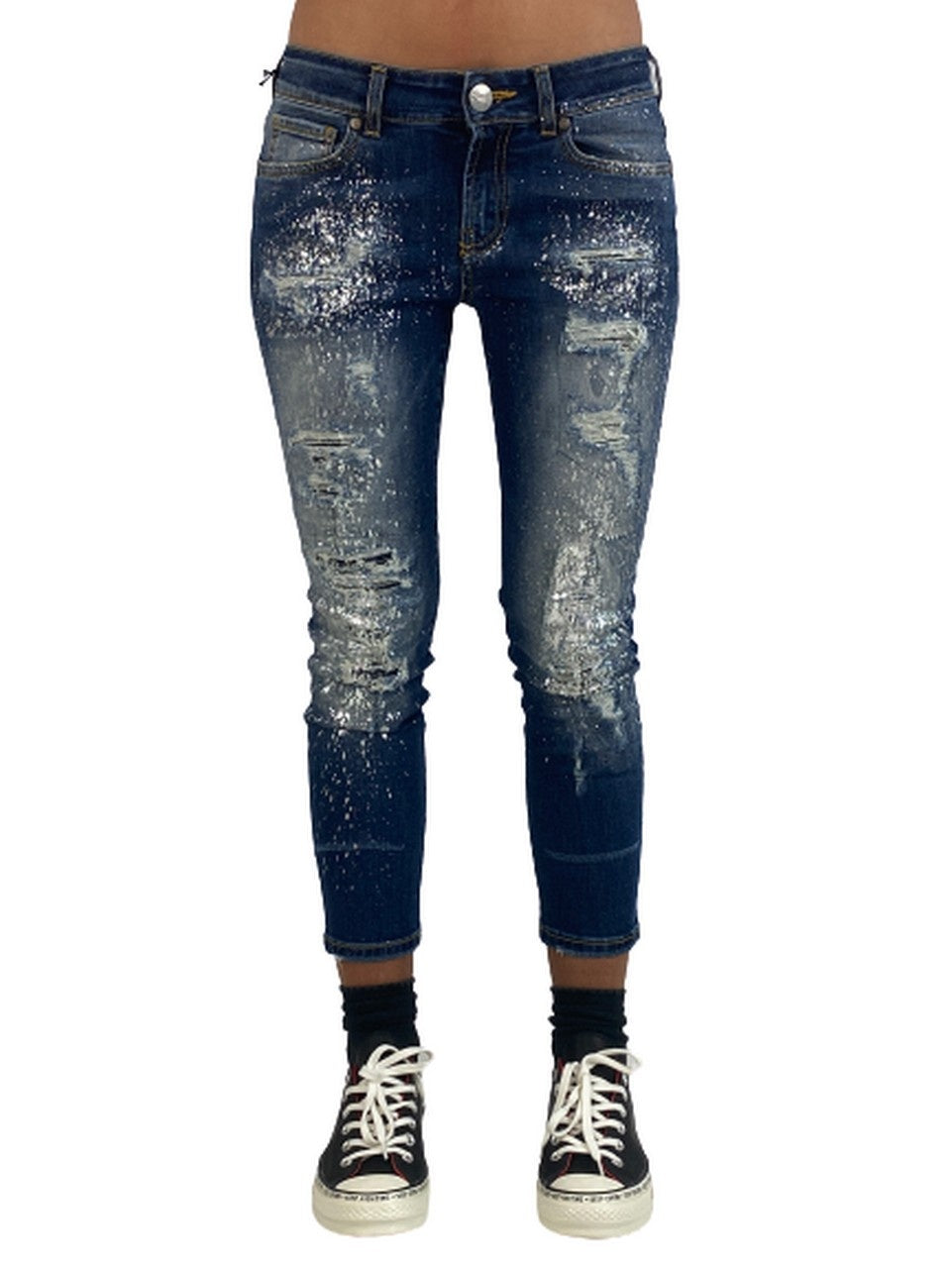 404 Not Found Jeans SKINNY1175 - SanShopLuxury - -50%, 2019, 404 Not Found, 41, 45, 46, Abbigliamento, Autunno/Inverno, Blu, Donna, Jeans, Outlet, SS19