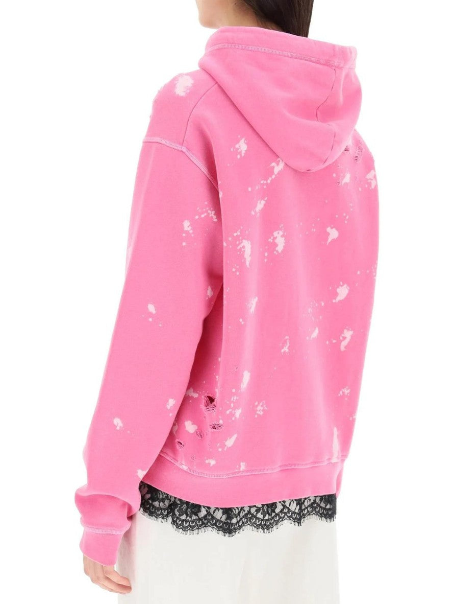 Dsquared2 Felpa S75GU0456 - SanShopLuxury - Abbigliamento, Autunno/Inverno, Azzurro, Blu, Carry Over, Continuativo, Donna, Dsquared2, Felpa, Idoneo, L, M, New, Primavera/Estate, Rosa, S