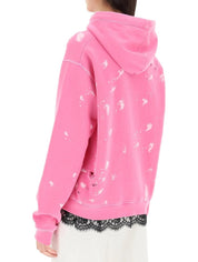 Dsquared2 Felpa S75GU0456 - SanShopLuxury - Abbigliamento, Autunno/Inverno, Azzurro, Blu, Carry Over, Continuativo, Donna, Dsquared2, Felpa, Idoneo, L, M, New, Primavera/Estate, Rosa, S