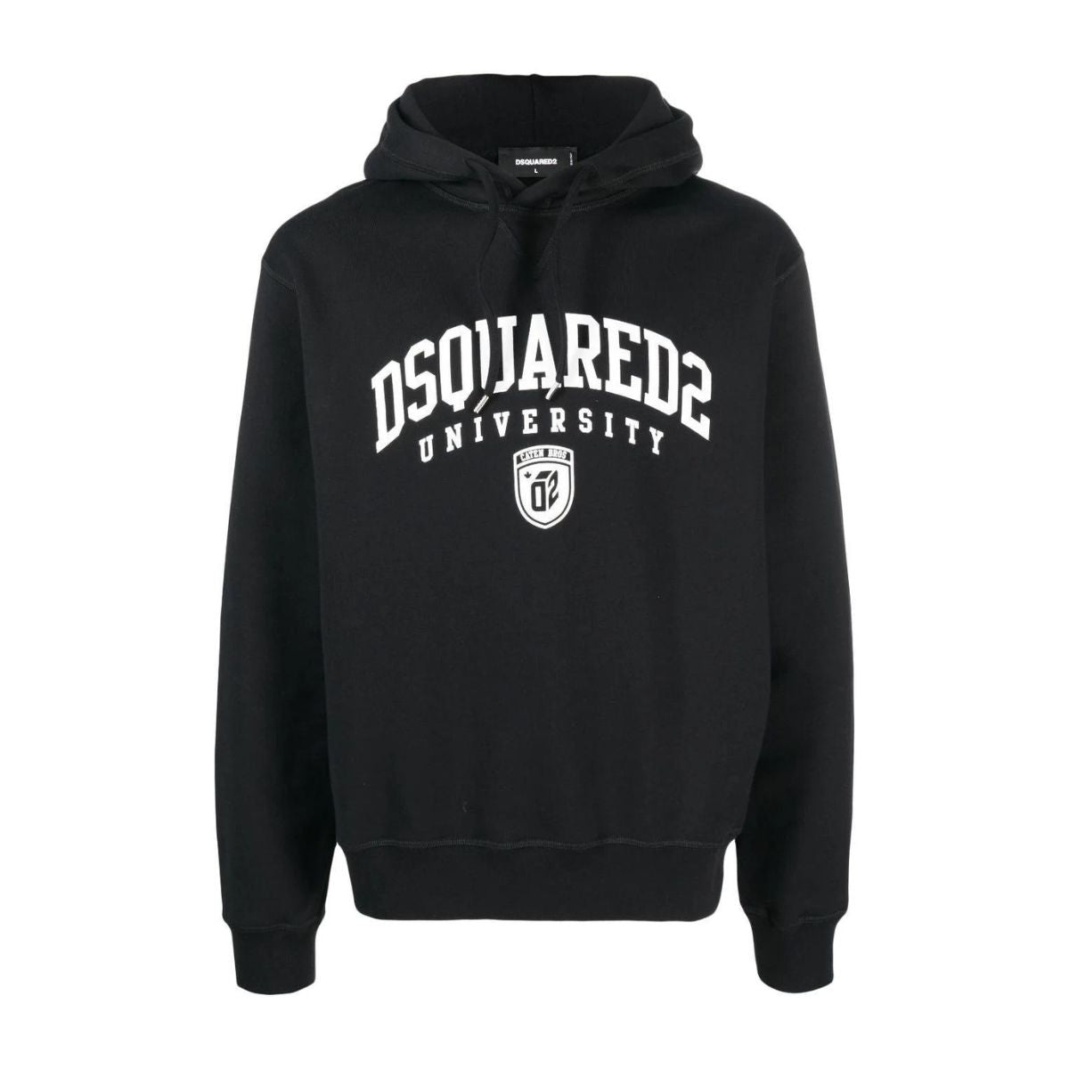 Inverno, Cool Fit Hoodie, Dsquared2, Felpa, Felpe, FW23, Idoneo, L, M, Nero, Outlet, Ultimo, Uomo, XL